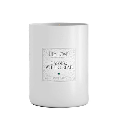Lily & Loaf - Cassis and White Cedar Soy Wax Candle - Candle