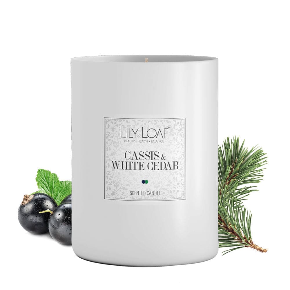 Lily & Loaf - Cassis and White Cedar Soy Wax Candle - Candle