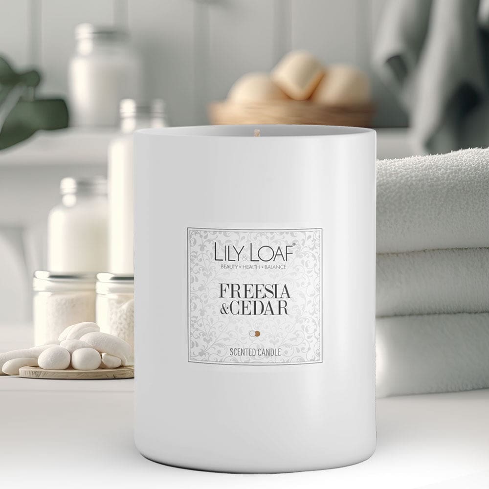 Lily & Loaf - Freesia & Cedar Soy Wax Candle - Candle