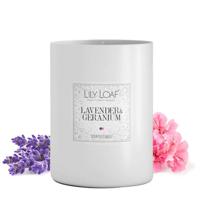 Lily & Loaf - Lavender & Geranium Soy Wax Candle - Candle