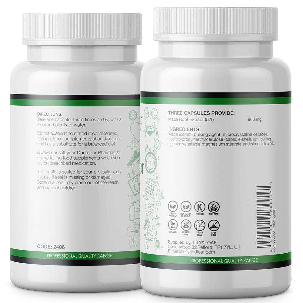 Lily & Loaf - MACA Root Extract - Capsule