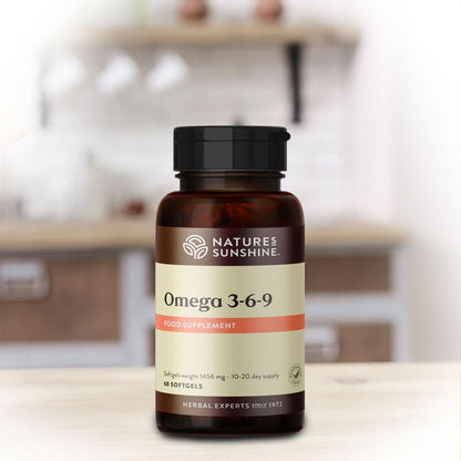 Nature’s Sunshine - Omega 3-6-9 - Flax Seed Oil - Softgel Capsule