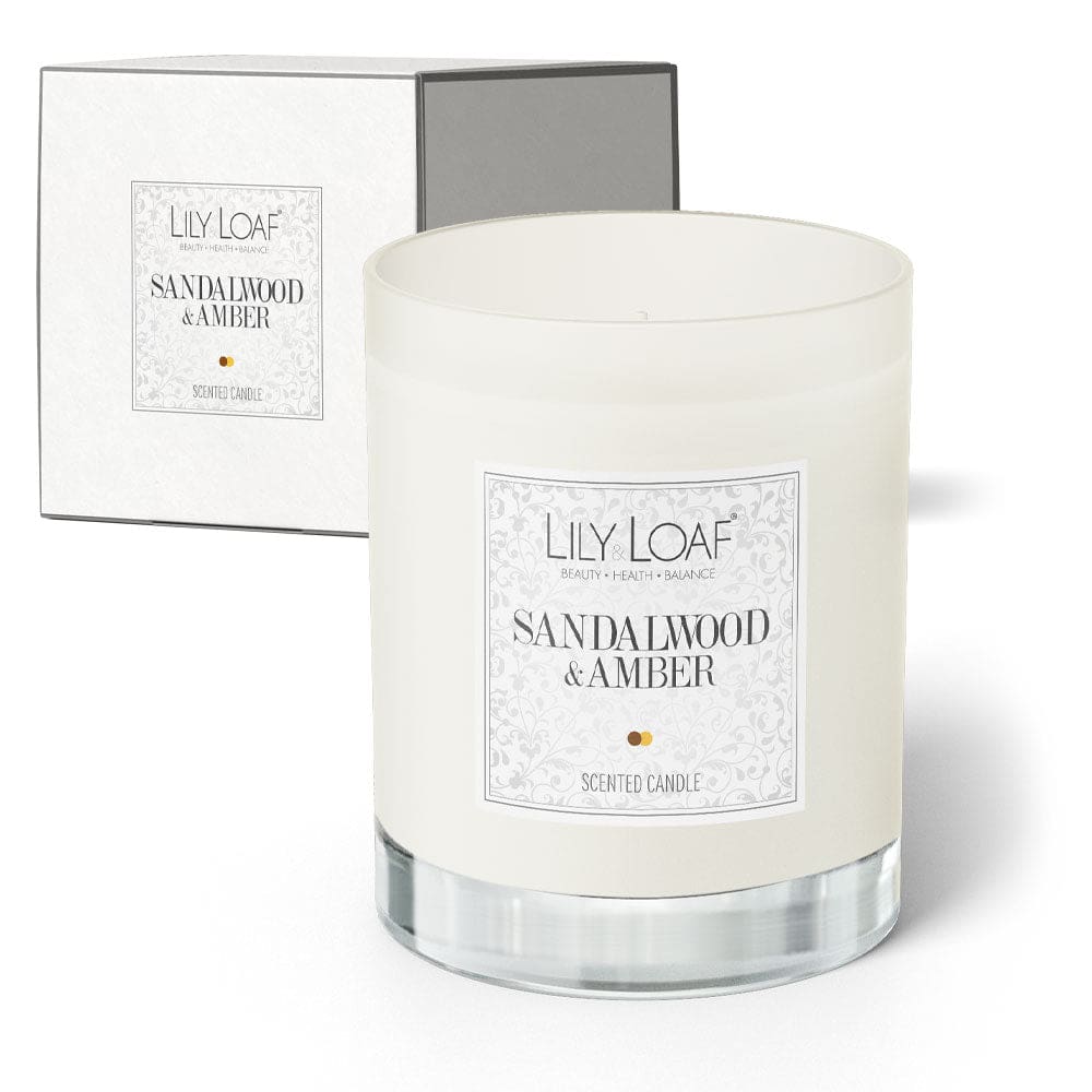 Lily & Loaf - Sandalwood and Amber Soy Wax Candle - Candle