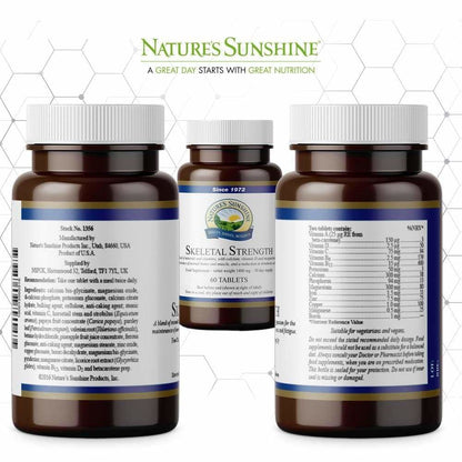 Nature’s Sunshine - Skeletal Strength (60 Tablets) - Tablet
