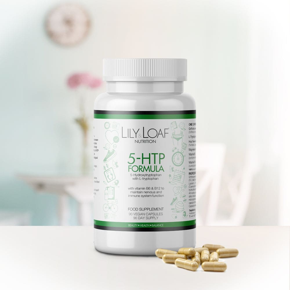 Lily and Loaf - 5 HTP with L-Tryptophan (90 Vegan Capsules) - Capsule