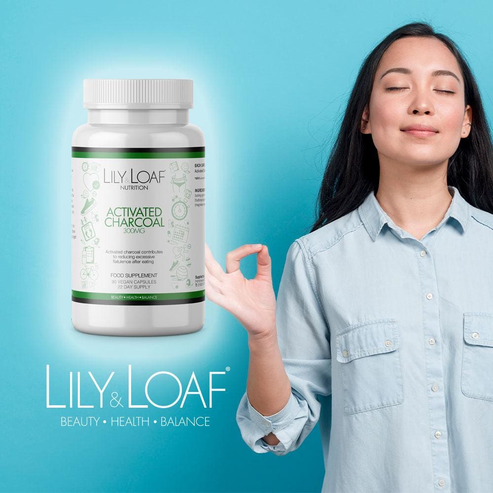 Lily and Loaf - Activated Charcoal (90 Capsules) - Capsule
