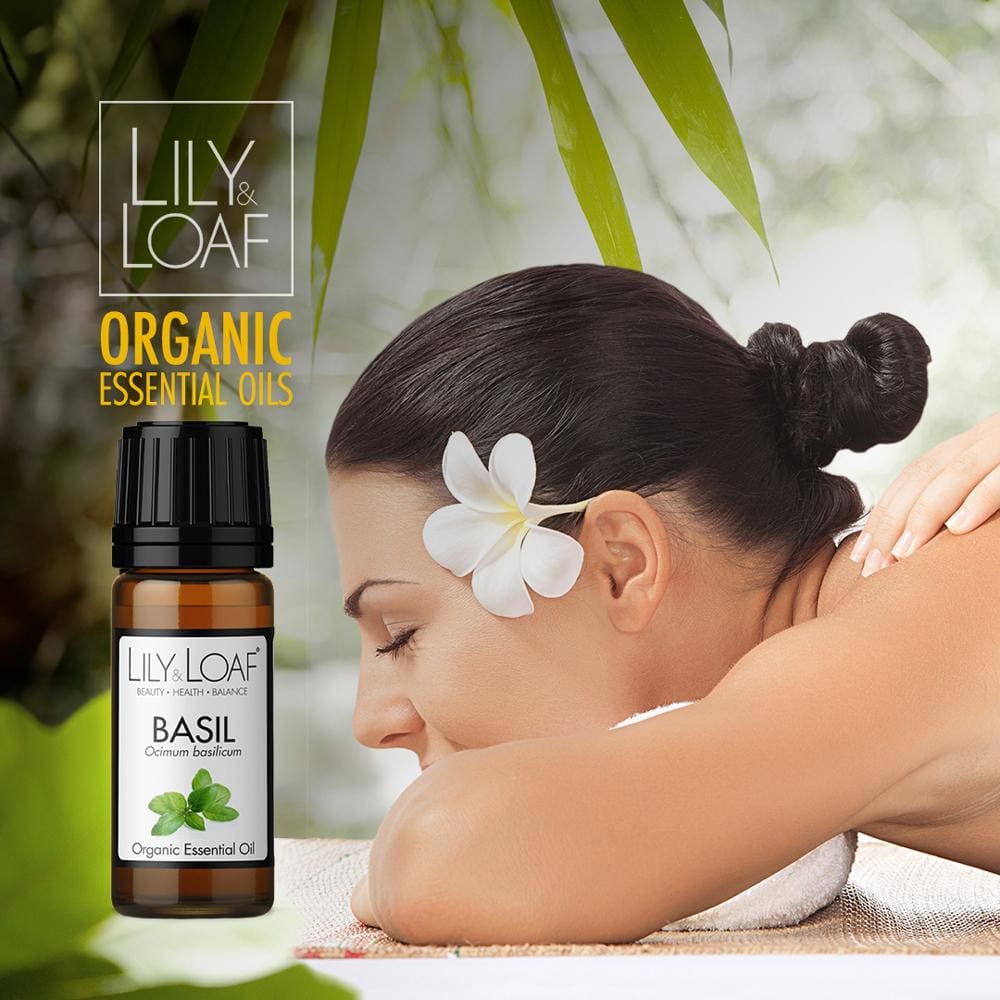 Lily and Loaf - Basil Organic Essential Oil (10ml) - Essential Oil