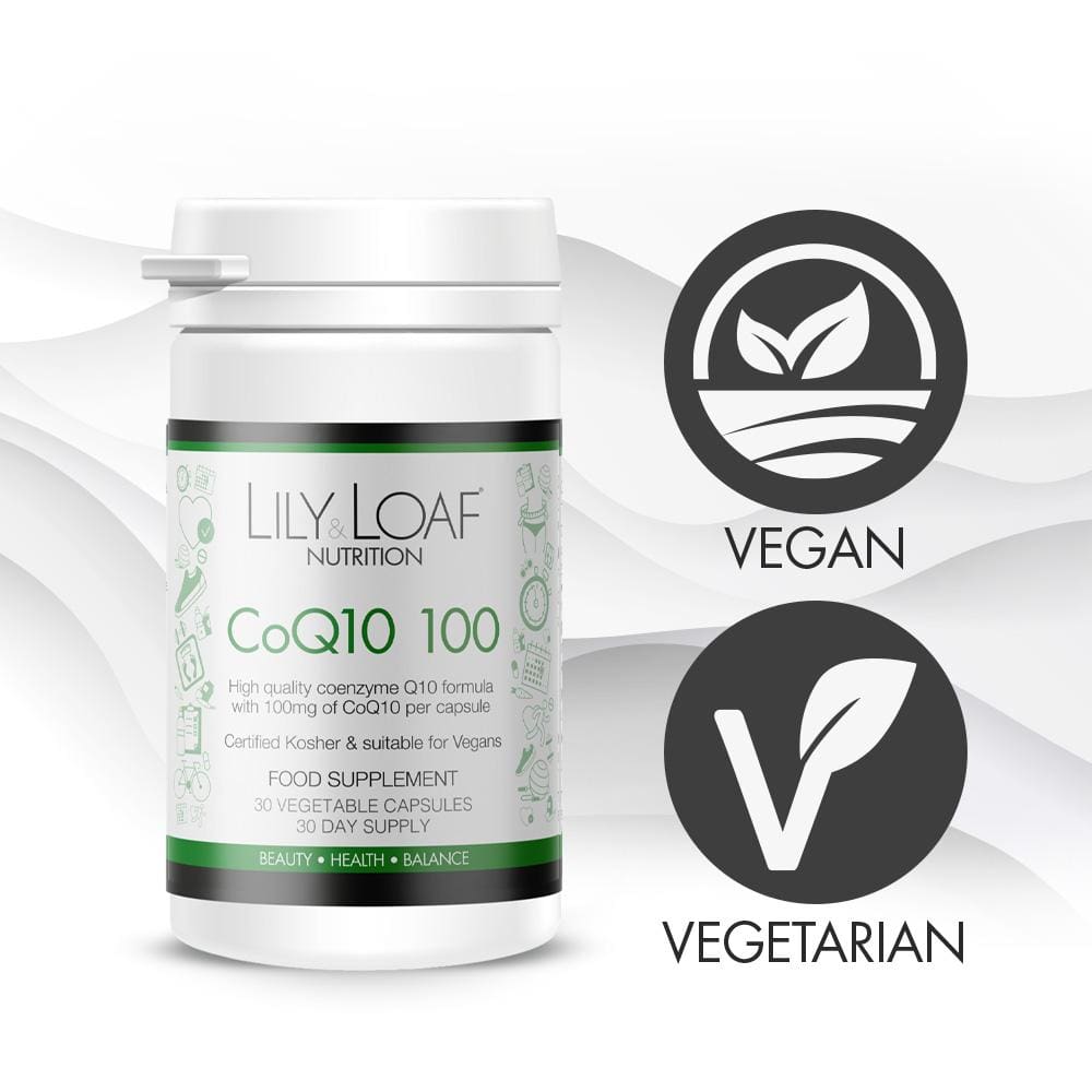Lily and Loaf - CoQ10 Ubiquinone 100mg (30 Vegetable Capsules) - Capsule