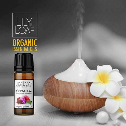 Lily & Loaf - Geranium 10ml (Organic) - Essential Oil