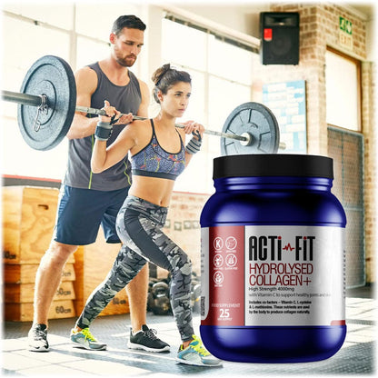 Acti-Fit - Hydrolysed Collagen + 4000mg High Strength - Powder