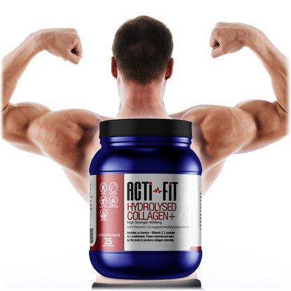 Acti-Fit - Hydrolysed Collagen + 4000mg High Strength - Powder
