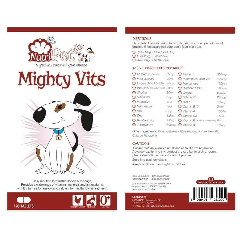 Nutri-Pets - Mighty Vits - Tablet