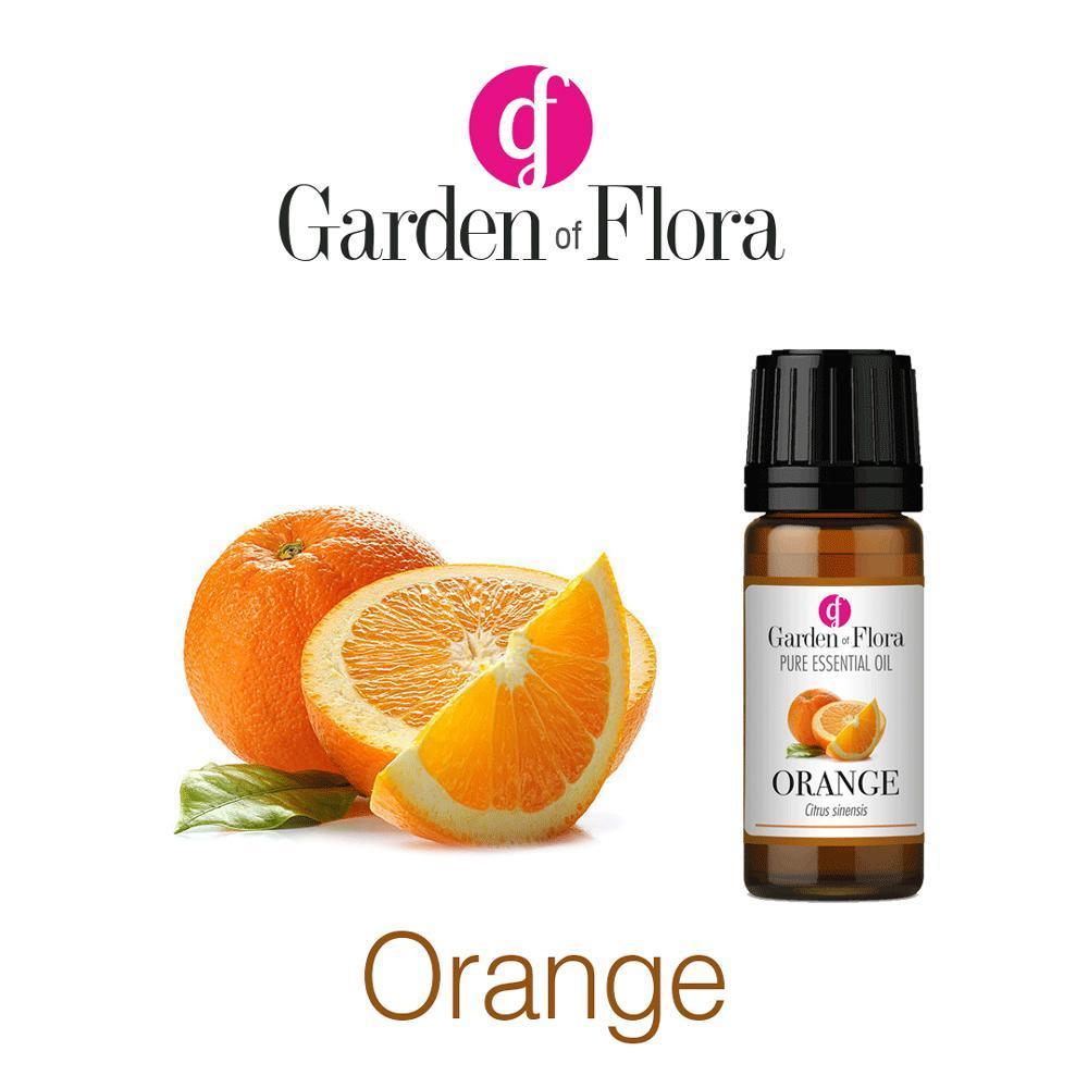 Garden of Flora - Orange Pure Essential Oil 10ml - Essential Oil