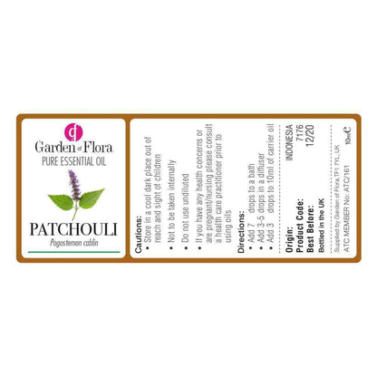 Garden of Flora - Patchouli 10ml - Essential Oil